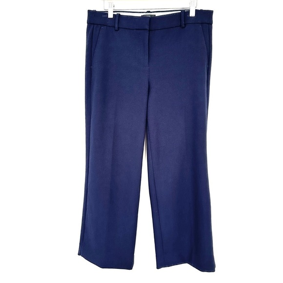 J. Crew 365 cropped trousers, high waisted, straight leg, stretch fabric - Picture 2 of 11